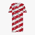 thumbnail image 3 of Plus Size Summer Dresses for Women Short Sleeve V Neck Comfort Fashion Dresses Dressy Patriotic Wear with Pockets, 3 of 4