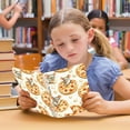 thumbnail image 6 of Ckdifva Mice Pizzas A5 Ring Binder Notebook Journey Note Diary College Ruled Study 60 Pages, 6 of 8