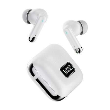 RBCKVXZ Clear Sound Quality Low Latency In Ear Noise Reduction for Phone Calls Music Games Comfortable Wearing Of Bluetooth Earphones Birthday Gifts White