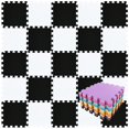 thumbnail image 1 of Alfombrilla de goma EVA qqpp, 18 baldosas, espuma entrelazada para rompecabezas, 1 of 6