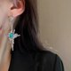 thumbnail image 4 of Pendientes colgantes con borlas Pendientes de moda para mujer Pendientes de nicho que combinan con todo Accesorios de alta gama, 4 of 6
