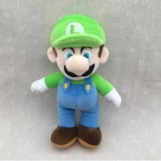 Super Mario All Star Collection Luigi Stuffed Plush, 16.9",Multi-Colored