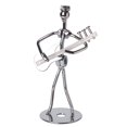 thumbnail image 2 of Berry President Estatua/figurilla de alambres y tornillos de hierro fundido para decoración del hogar de 5,0" (guitarrista eléctrico), 2 of 5