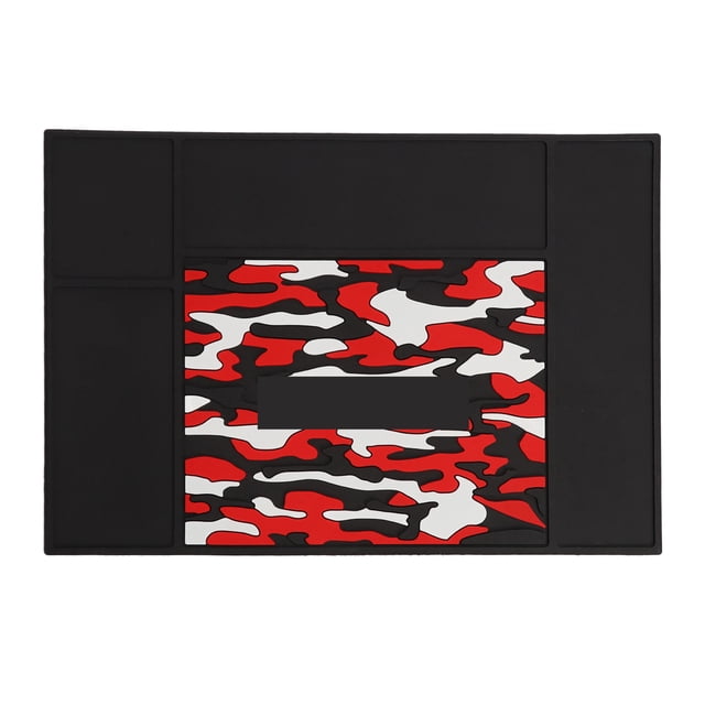 Tapis de Rangement, Capacité d'Adsorption Résistant aux Basses Températures Résistant au Glissement Souple Tapis de Silicone Longue Durée Imperméable à l'Eau pour Coiffeur