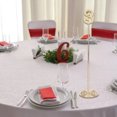 thumbnail image 3 of Número de Mesa de Metal Soporte para Tarjeta de Identificación con Número de Mesa Alta con Base Estable para Fotos Carteles de Comida Cumpleaños Bodas Restaurantes ANGGREK  Otros, 3 of 8