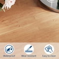 thumbnail image 4 of Industrial Rectangle Dining Table for 6-8, Plain Wood Top & Heavy-Duty Metal Frame, Modern Kitchen & Dining Room Table, Easy Assembly, 4 of 7