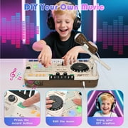 Cool Toys - Toddler DJ Table, Electronic DJ Mixer Toy with Sound Effects, Lights & Recording, Musical Instruments Toys for 3-8 Boys Girls