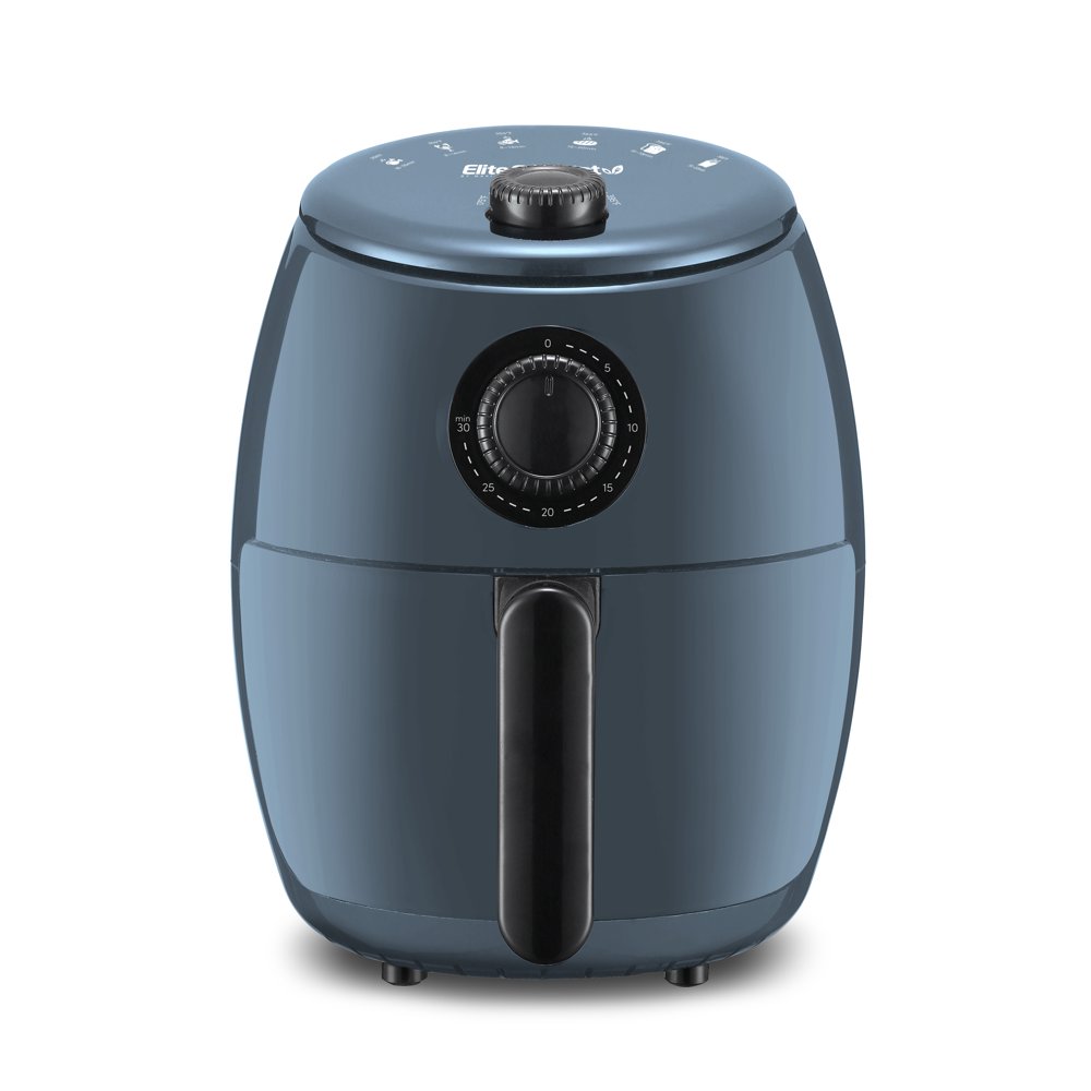 Elite Gourmet 2.1qt Hot Air Fryer with Adjustable Timer and Temperature