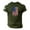 Green, variant on Charmgo Mens T-shirts Clearance, Summer Men's Casual US Flag Print Fitness 3D Printed Short Sleeve T Shirt Golf Shirts for Men, Polo Shirts for Men Green L