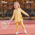thumbnail image 6 of Disney Winnie the Pooh Toddler Girls Outfits Set Stripe T-Shirt Dress with Pocket and Legging Pant Set Sizes 6M-5T, 6 of 12