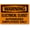 Warning Sign 4, variant on OSHA Warning Hot Surface Do Not Touch - 8"x12" Metal Sign, Warning for Wall, Fence, Workshop, Kitchen