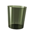 thumbnail image 1 of Papelera transparente redonda minimalista, contenedor de basura, cubo de basura para Verde S, 1 of 9