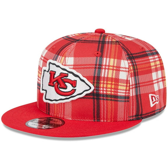 Men's New Era Red Kansas City Chiefs 2024 Sideline Statement 9FIFTY Snapback Hat