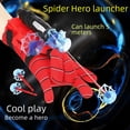 thumbnail image 4 of Pulsera para niños con lanzador de seda de araña, pistola de balas blandas adhesivas para pared, juguete giratorio para niños, 4 of 4