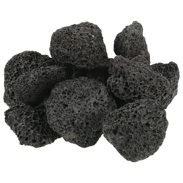 1 bolsa de rocas volcánicas para pecera, pequeñas piedras naturales, decoraciones, plantas en macetas, rocas volcánicas