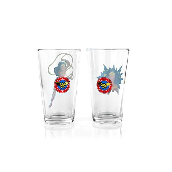 Set de vasos de pinta Underground Toys DC Wonder Woman 480 ml x2
