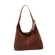 thumbnail image 3 of Bolso de mano de gamuza para mujer jinwen Marrón rojizo 37 cm x 11 cm x 25 cm, 3 of 8