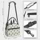 thumbnail image 2 of Easygdp Rainbow Llama Caja de Almuerzo para Mujeres y Hombres, Bolsa de Almuerzo Insulada, Bolsas Reutilizables Impermeables para Viajes, Trabajo y Picnics, 2 of 7