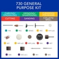 thumbnail image 3 of Kit de herramientas Dremel de uso general 52 piezas, 3 of 9
