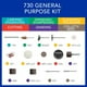 thumbnail image 3 of Kit de herramientas Dremel de uso general 52 piezas, 3 of 9