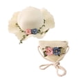thumbnail image 4 of Sombrero de sol Baoblaze para niñas blanco, 4 of 8