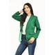 thumbnail image 1 of Blazer manga 3/4 Roman Fashion /Juvenil, 12255 (Verde Kelly) verde G, 1 of 5