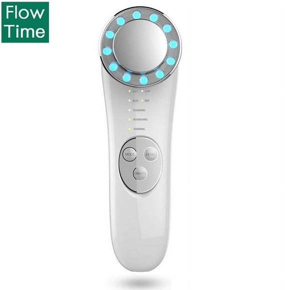 nipocaio Facial Massager, Galvanic Facial Machine Face Tightening Machine for Skin High Frequency Facial Machine white