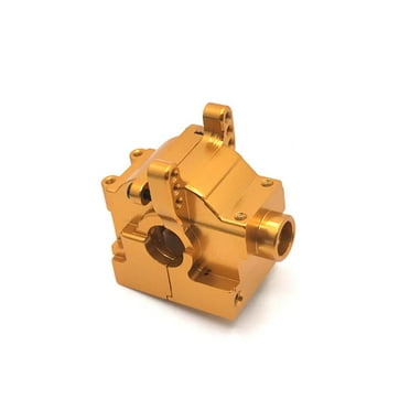 Thinsont RCGOFOLLOW Gear Box RC Car Part Wear And Crash Resistant Rc Gear Box For 1/10 JLB J3 Monster Trucks RC Upgrade Part Orange