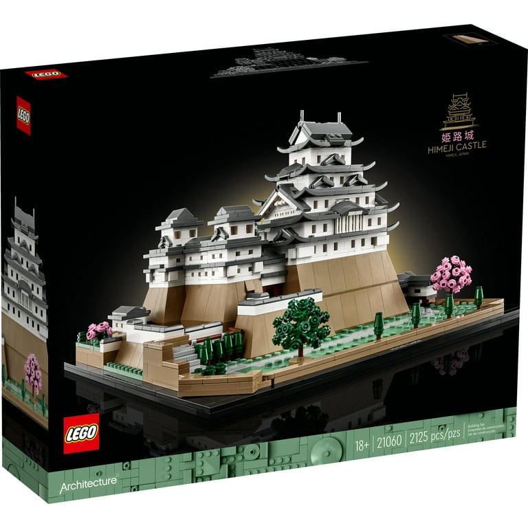 LEGO Architecture Landmarks Collection: Himeji Castle 21060 Building Set,  Build & Display this Collectible Model for Adults, Fun Gift for Lovers of 