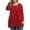 A#-19Red, variant on Christmas Plus Size Womens Tops Dressy Fall Long Sleeve Tee Shirt Tops Snowman Graphic Tees V Neck Tshirts Loose Fit Casual Fall Clothes