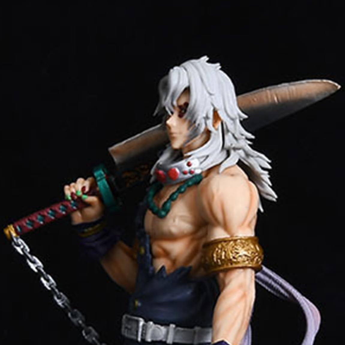 New Uzui Tengen (Standing Ver) Character Anime Model Statue Action Figures Desktop Ornament Popular Decorations Fan Souvenirs Creative Gift Collectable