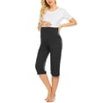 thumbnail image 3 of EKOUAER Maternity Shorts for Women Maternity Capris Yoga Pregnancy Short Pants Soft Joggers Lounge Bottoms, 3 of 6