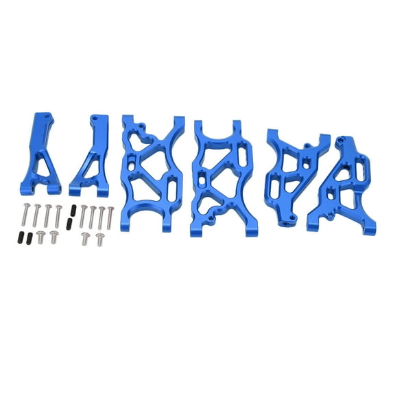 RC Suspension Arms, RC Front Upper Arm Set Porous Design Long Lasting For ARRMA 1/7 INFRACTION 6S Blue