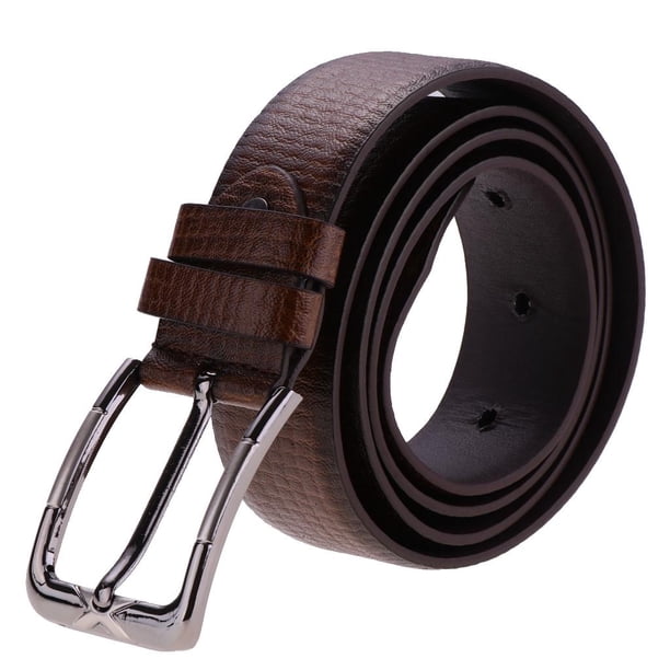 Cinturones de Correa Formales Casuales Hombres Cinturón de cinturo Cinturón de Cinturón de Hebilla - , se describe café Salvador Cinturón casual para hombre