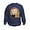 Navy, variant on - Too Cute Spook - Kids Sweatshirt, Youth Crew Neck Sweatshirt