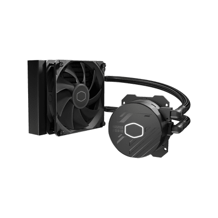 Cooler Master MasterLiquid 120L Core 120mm Close-Loop AIO Liquid Cooler, White LED Pump, Gen S Coldplate Pump, 120mm PWM, CryoFuze 14W/mK, AMD AM5/AM4, Intel LGA1851/1700/1200 (MLW-D12M-A17PK-R1)
