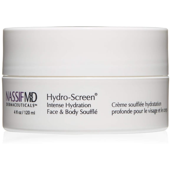Soufflé hidratante NASSIF MD Hydro-Screen para rostro y cuerpo 120 ml