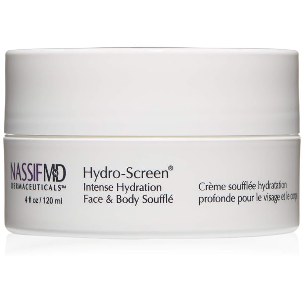 Soufflé hidratante NASSIF MD Hydro-Screen para rostro y cuerpo 120 ml