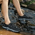 thumbnail image 5 of Stepedia Men's Aqua Shoes Quick Dry Water Shoes Lightweight Barefoot Swim Beach Shoes, Black, 5 of 6