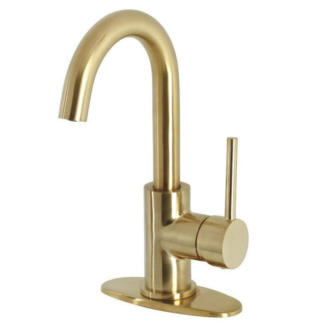 Kingston Brass LS8533DL Concord Robinet de Bar à Poignée Unique, Laiton Brossé
