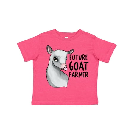 

Inktastic Future Goat Farmer Gift Toddler Boy or Toddler Girl T-Shirt