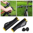 thumbnail image 3 of 2X empuñaduras de manillar de bicicleta comodidad absorbente de golpes antideslizante para bicicleta parte ciclismo 2 piezas, 3 of 8