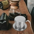 thumbnail image 4 of PAMINGONO 304 Stainless Steel Reusable Coffee Pot for Coffee Brewing 1Pack, 4 of 8