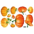 thumbnail image 1 of Thanksgiving Cross-border Turkey Sticker Pumpkin Maple Leaf Creative Static Stic, 1 of 4