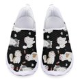 thumbnail image 1 of Zapatos planos con estampados de dibujos animados de gatos bonitos para primavera y verano para mujer, calzado deportivo ligero, calzado femenino, 1 of 5