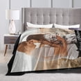 thumbnail image 5 of Customized Photo Blanket for Couples, Personalized Blankets with Name Image Logo Gifts for Husband/Wife, Gift for Wife Husband Her Him Anniversary Wedding, White, 40"x50" Blankets, 5 of 5