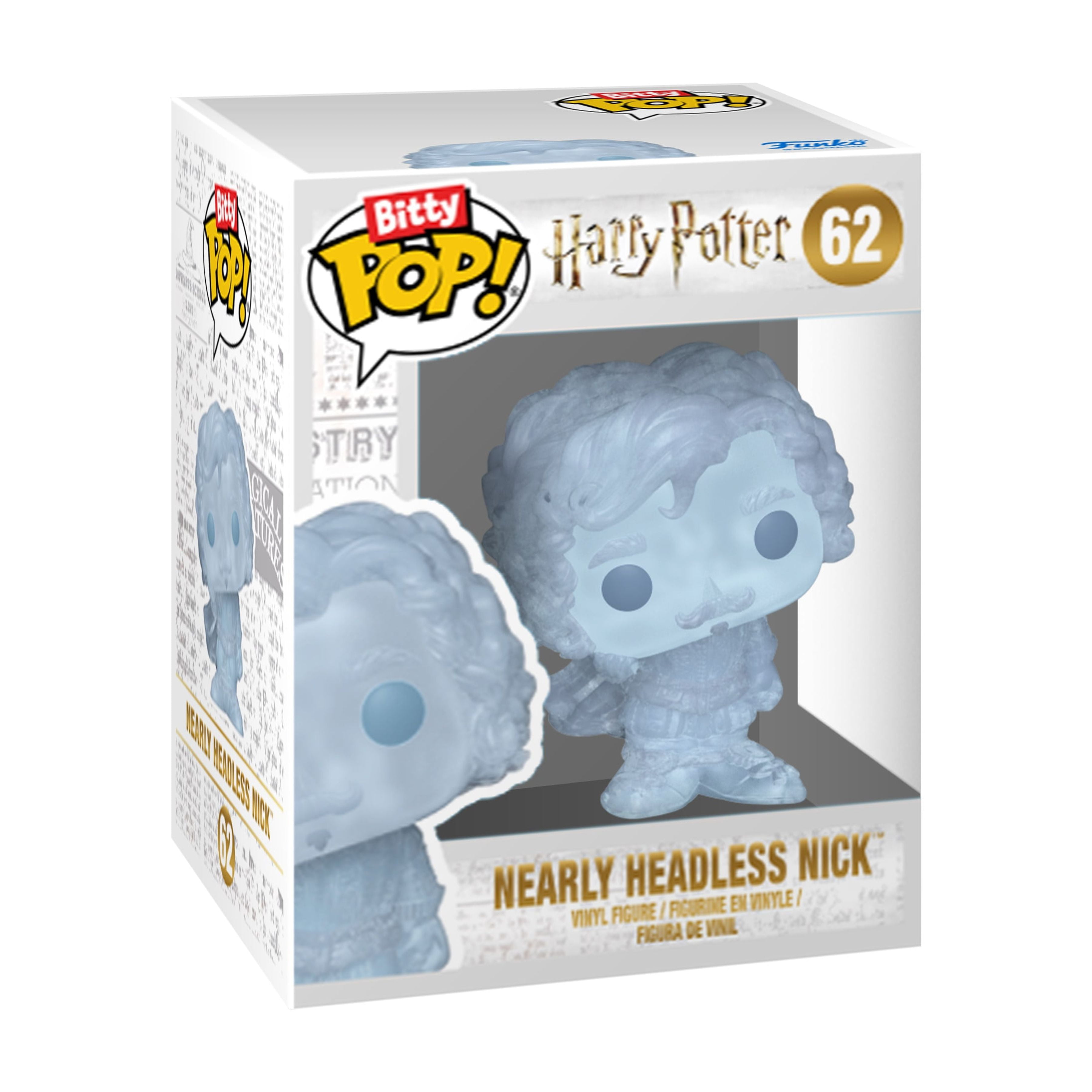 Funko Pop! Bitty Pop: Harry Potter - Albus Dumbledore, Nearly Headless Nick, Minerva McGonagall and a Mystery Bitty Pop! 4-Pack
