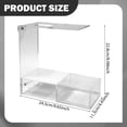 thumbnail image 5 of Soporte para escáner de tarjetas de acrílico transparente con bandeja para tarjetas para escaneo de teléfonos, días festivos, noches de juegos,, 5 of 5