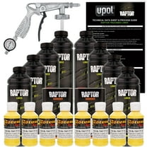 Raptor Safety Yellow Urethane Spray-On Truck Bed Liner Spray Gun, 8 Liters