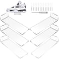 thumbnail image 1 of Paquete 6 Estantes Flotantes de AcríLico para Zapatillas Soporte de ExhibicióN de Zapatos Transparente DecoracióN de HabitacióN para Exhibir Zapatos y Zapatillas Coleccionables, 1 of 5